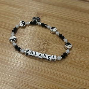 Little Words Project: Balance - Ying/Yang Bracelet